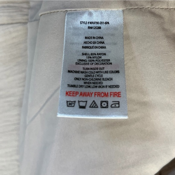 Jason Wu Beige/Gray Button Down Vest Akoya Shell Buttons - Picture 8 of 10